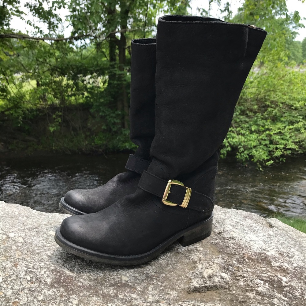 Steve Madden Fabiana Leather Boots Women’s 7.5